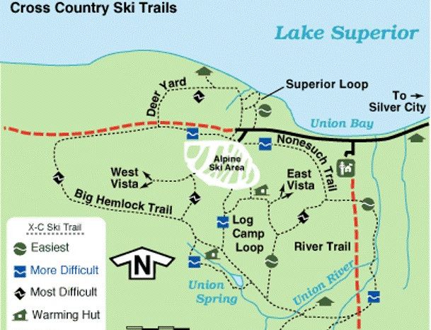 Information on Cross-Country Skiing at Porcupine Mountain