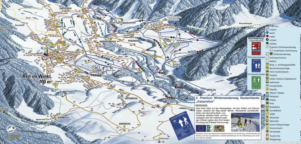 Information on Cross-Country Skiing at Reit im Winkl