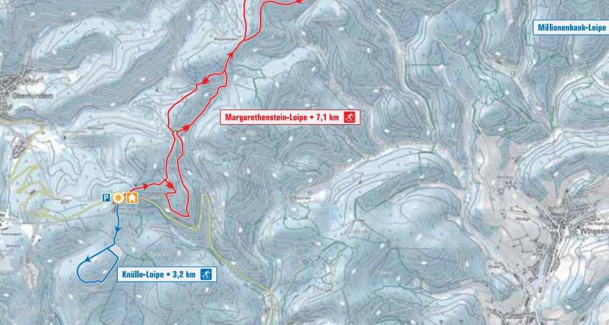 Information on Cross-Country Skiing at Rhein-Weser-Tower