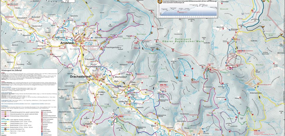 Information on Cross-Country Skiing at Riedlberg Drachselsried