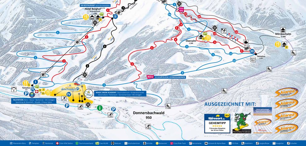Information on Cross-Country Skiing at Riesneralm