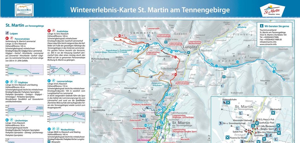 Information on Cross-Country Skiing at St Martin im Lammertal
