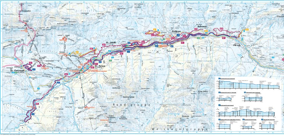 Information on Cross-Country Skiing at St Anton am Arlberg
