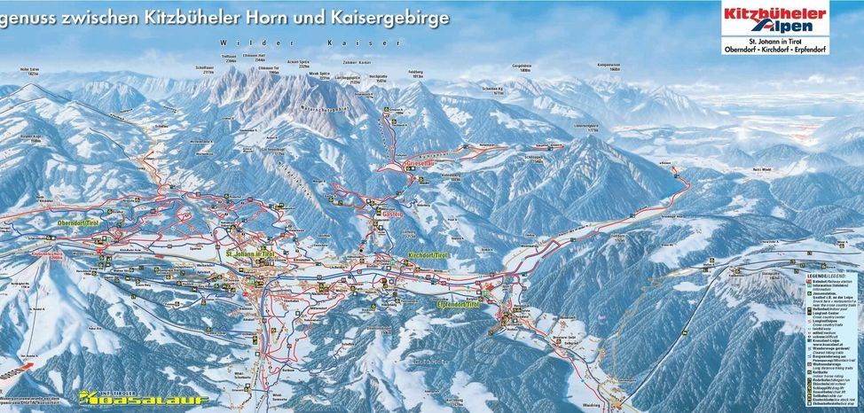 Information on Cross-Country Skiing at St Johann in Tirol