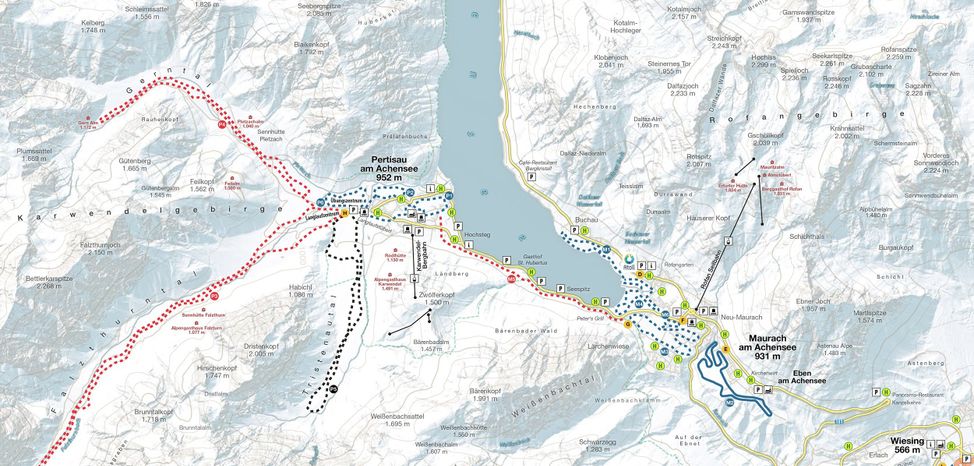 Information on Cross-Country Skiing at Steinberg am Rofan