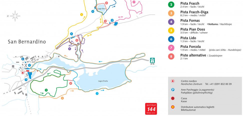 Information on Cross-Country Skiing at San Bernardino