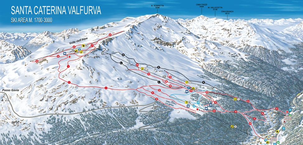 Information on Cross-Country Skiing at Santa Caterina Valfurva