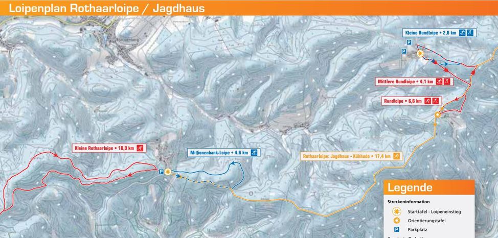 Information on Cross-Country Skiing at Schmallenberg