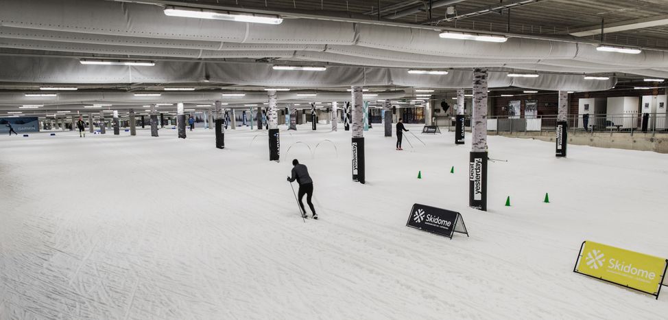 Die Loipe ist 1,2 Kilometer lang.