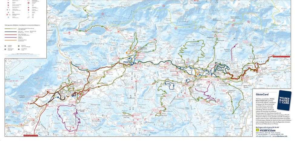 Information on Cross-Country Skiing at SkiWelt Wilder Kaiser Brixental
