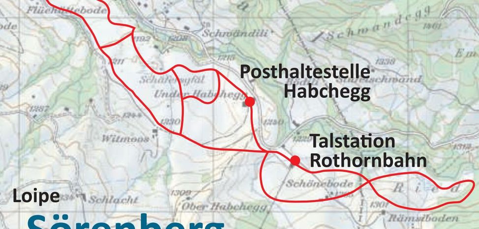 Information on Cross-Country Skiing at Sörenberg
