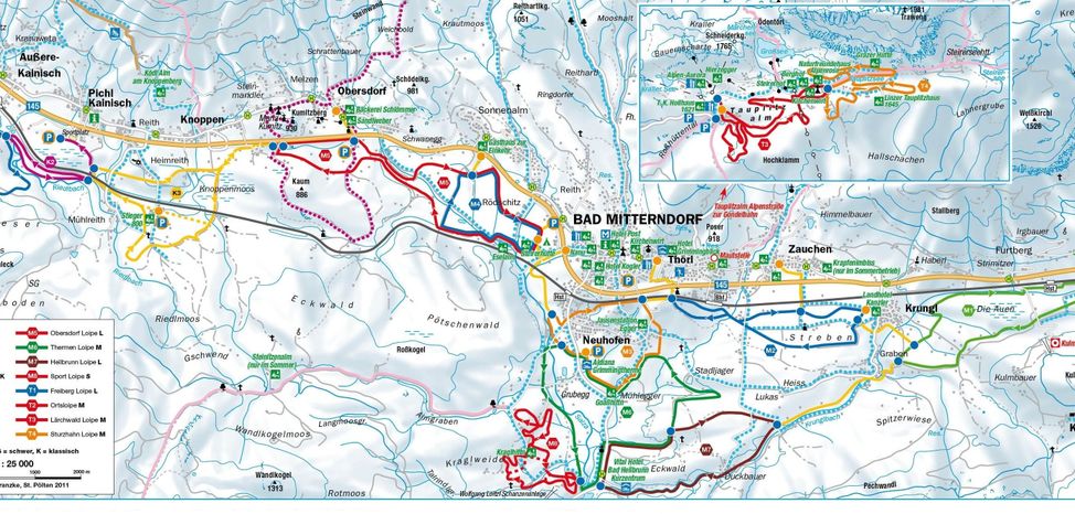 Information on Cross-Country Skiing at Tauplitz Bad Mitterndorf