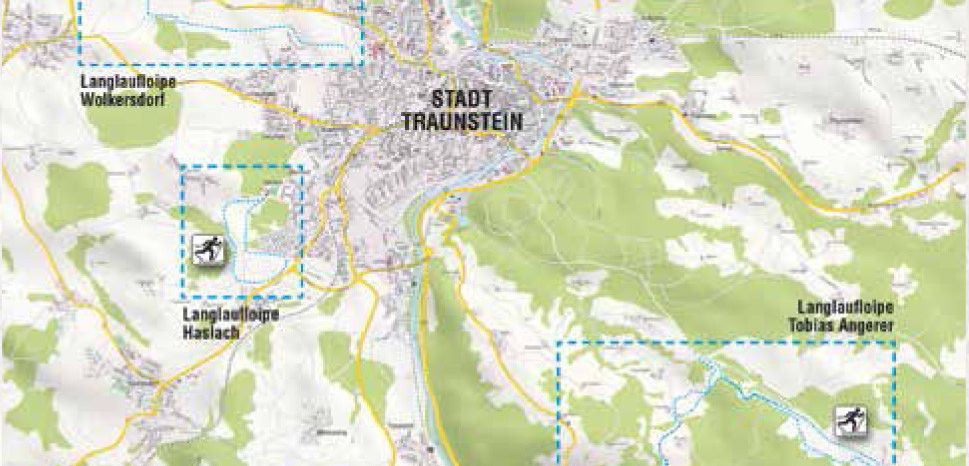 Loipenplan Traunstein