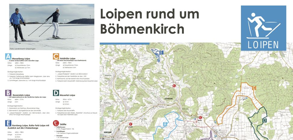 Loipenplan Böhmenkirch