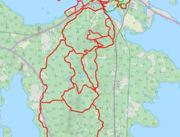 Überblick über die Loipen