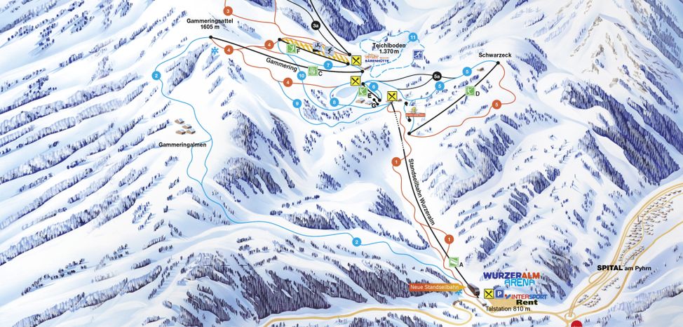 Information on Cross-Country Skiing at Wurzeralm Spital am Pyhrn