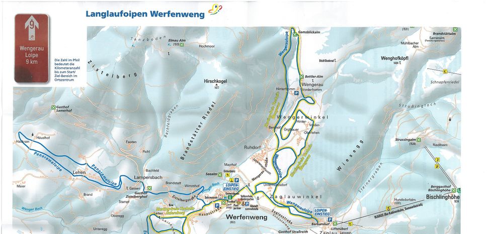 Information on Cross-Country Skiing at Werfenweng