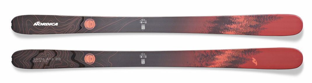 Detailed Infos about the p_ski Santa Ana 88 Unlimited