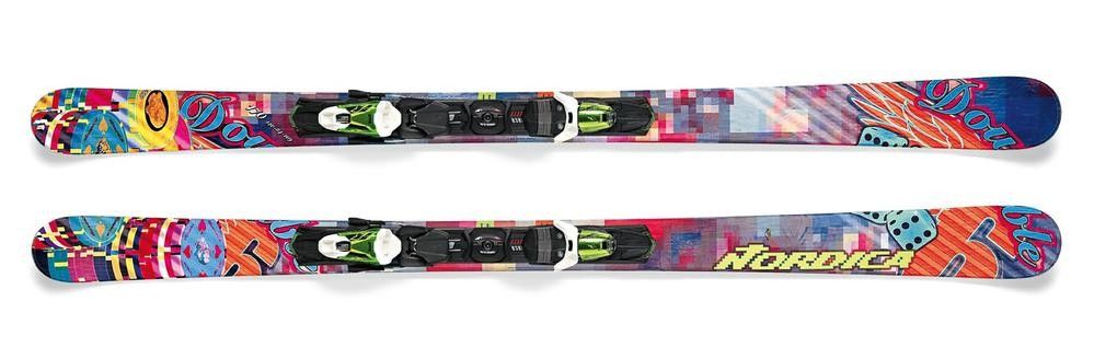 スキー 24-24.5cm NORDICA Double 6 Nordica Double Six - Twin-Tip / Freestyle - Ski Review - Season