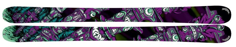 k2 freestyle ski 2009 Extreme Skis K2 Burning Luv