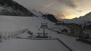 Obergurgl: Blick zur Piste vom Hotel Edelweiss & Gurgl
