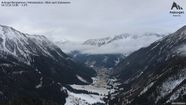 Mittelstation Ankogel: Blick ins Tal