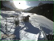 Gargellen: Talabfahrt bei Pizzeria Barga