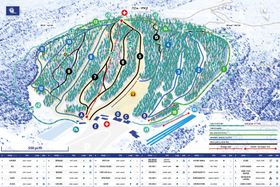 Pistenplan Mont Farlagne