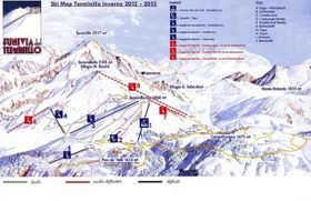 Pistenplan Monte Terminillo