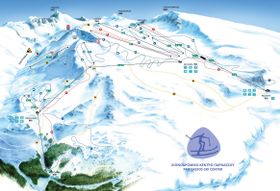 Pistenplan Mount Parnassos