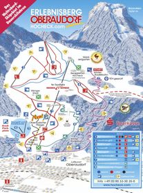 Pistenplan Oberaudorf Hocheck