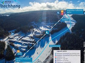 Pistenplan Oberhof am Rennsteig - Fallbachhang
