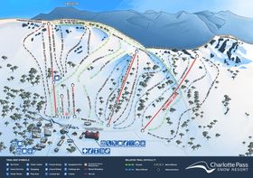 Pistenplan Charlotte Pass