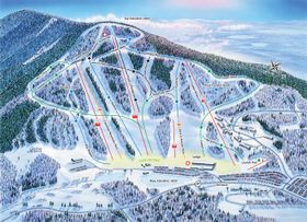 Pistenplan Crotched Mountain