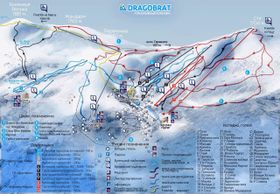 Pistenplan Dragobrat