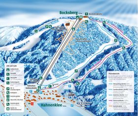 Pistenplan Erlebnisbocksberg Hahnenklee
