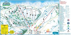 Pistenplan Sasquatch Mountain Resort - Hemlock Valley