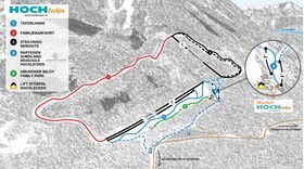 Pistenplan Hochlecken