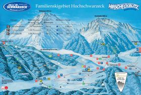 Pistenplan Hochschwarzeck