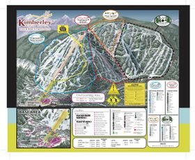 Pistenplan Kimberley Alpine Resort