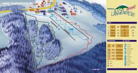 Pistenplan Glück Auf Langewiese