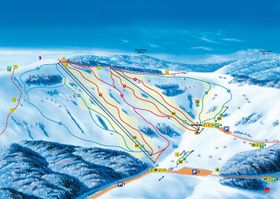 Pistenplan Paseky nad Jizerou