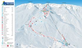 Pistenplan Petzen