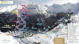 Pistenplan Pfelders