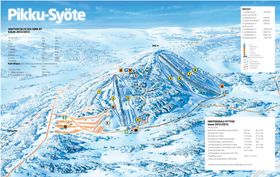 Pistenplan Pikku Syöte
