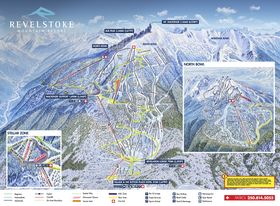 Pistenplan Revelstoke Mountain Resort