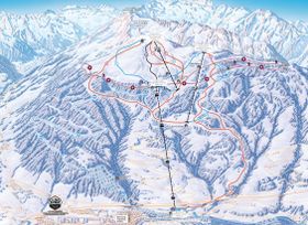 Pistenplan Rosskopf Sterzing