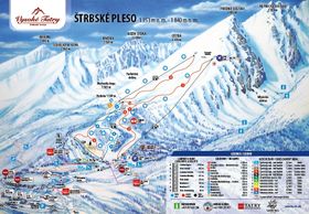 Pistenplan Strbske Pleso