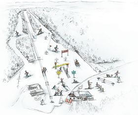 Pistenplan Viehberg Sandl