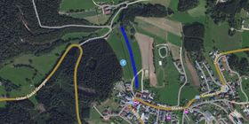 Pistenplan Schorschi Lift St Georgen am Walde